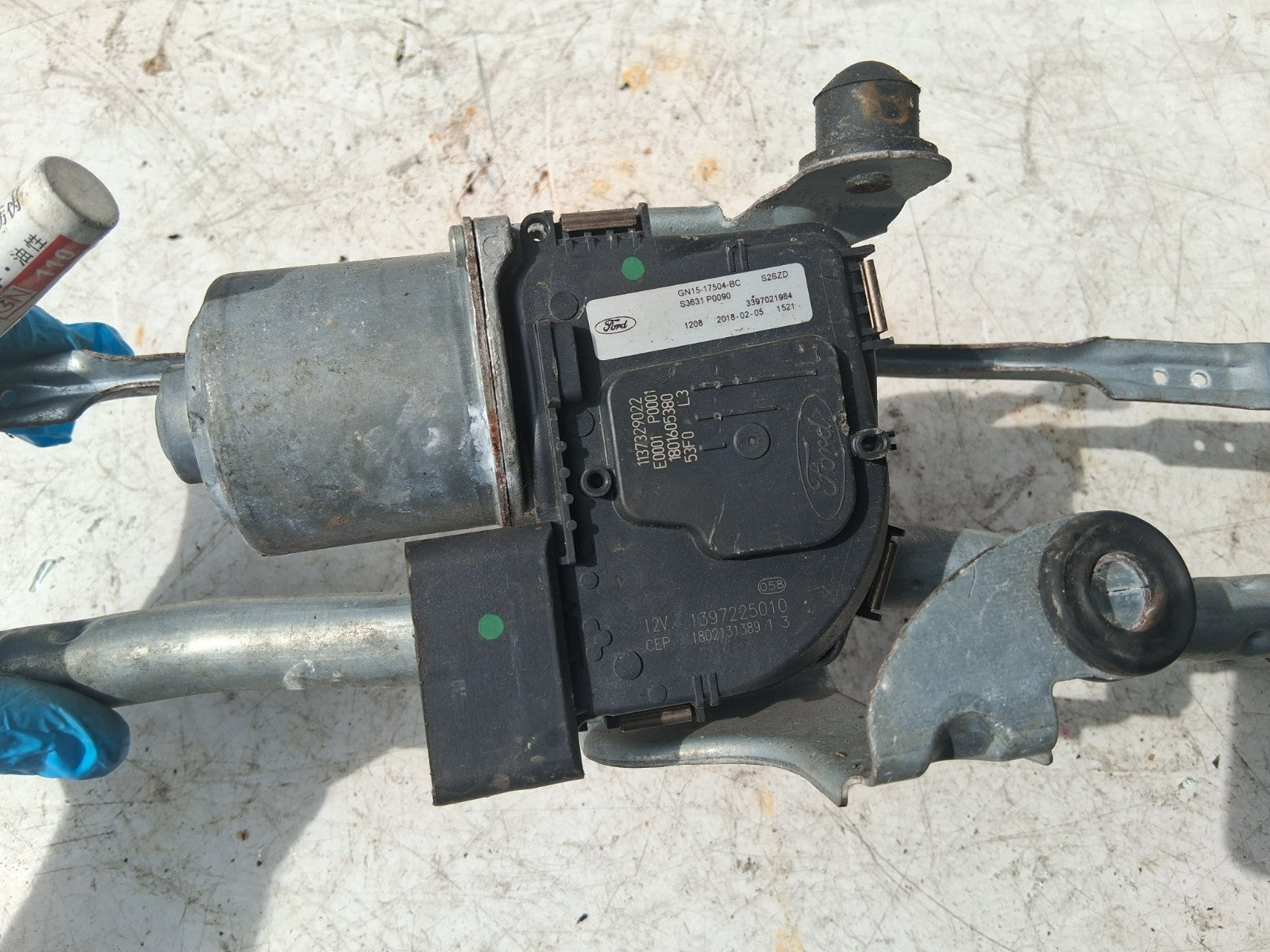 2021 FORD ECOSPORT FRONT WINDSCREEN WIPER MOTOR LINKAGE GN1517500BC
