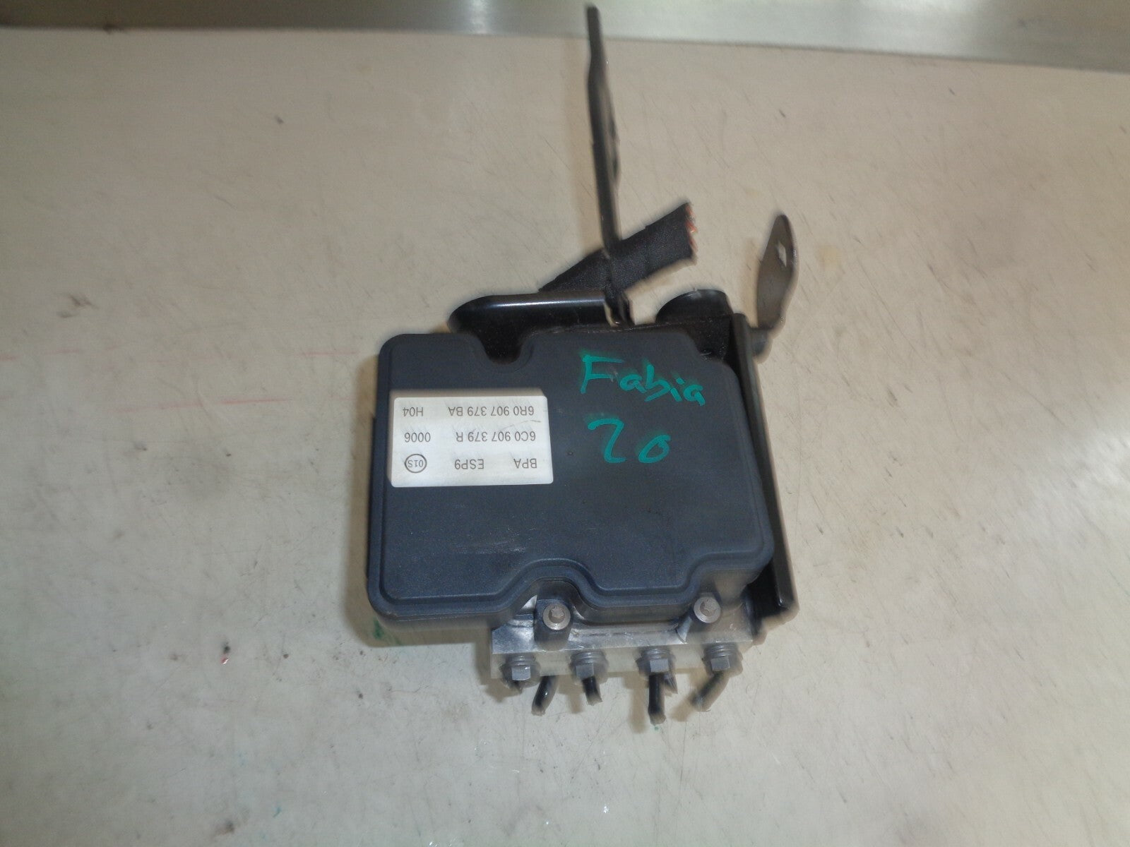 SKODA FABIA 2020 MK3 NJ 1.0 PETROL ABS BRAKE PUMP UNIT 6C0907379R