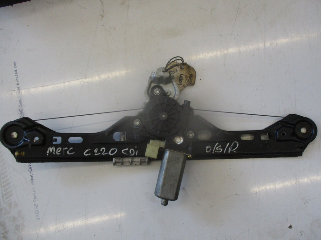 MERCEDES C CLASS W203 2003 OSR DRIVER REAR WINDOW REGULATOR MOTOR A2038203042