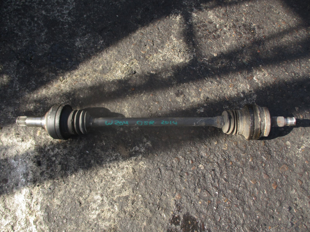 2014 MERCEDES BENZ C CLASS W204 OSR DRIVER SIDE REAR DRIVESHAFT A2113570091