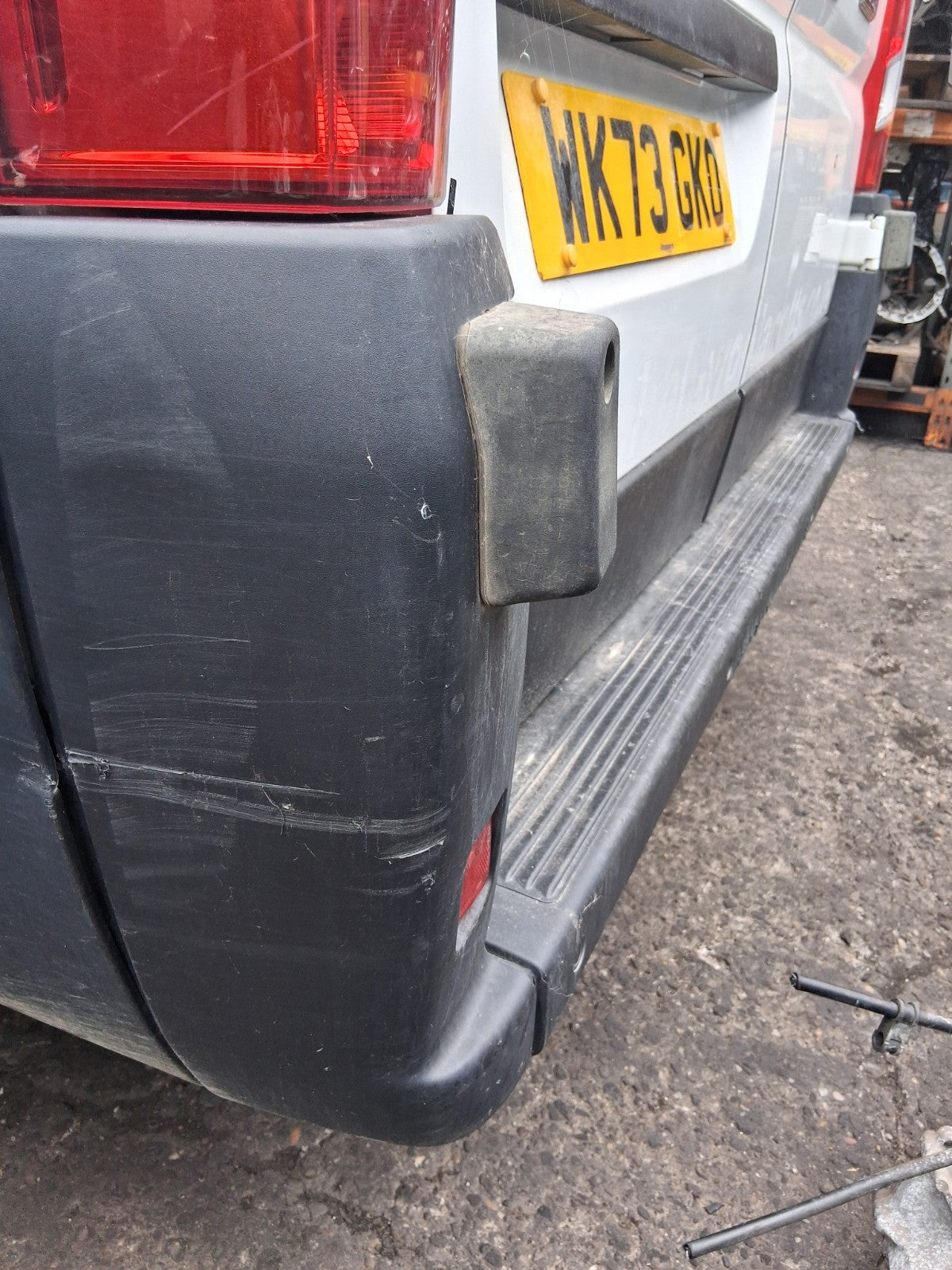 2023 FIAT DUCATO MK3 REAR BUMPER COMPLETE WITH PDC SENSOR