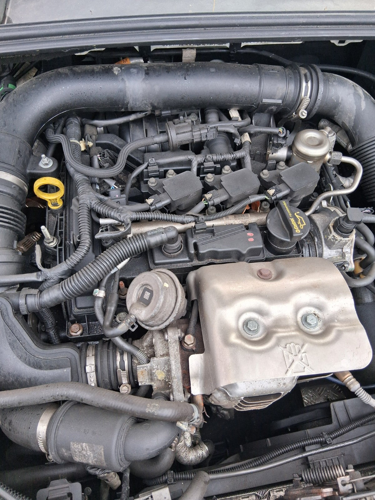 2017 FORD FOCUS MK3 1.0 PETROL ECOBOOST BARE ENGINE WITH PUMPS & INJECTORS M1DD