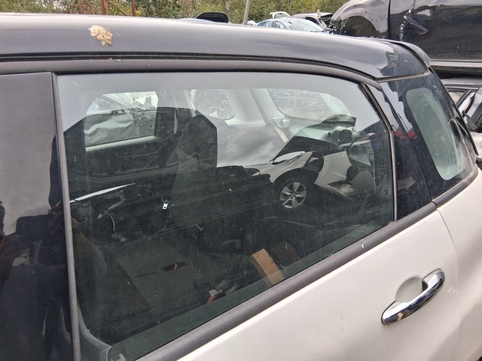2019 FIAT 500L URBAN NSR PASSENGER SIDE REAR WINDOW GLASS