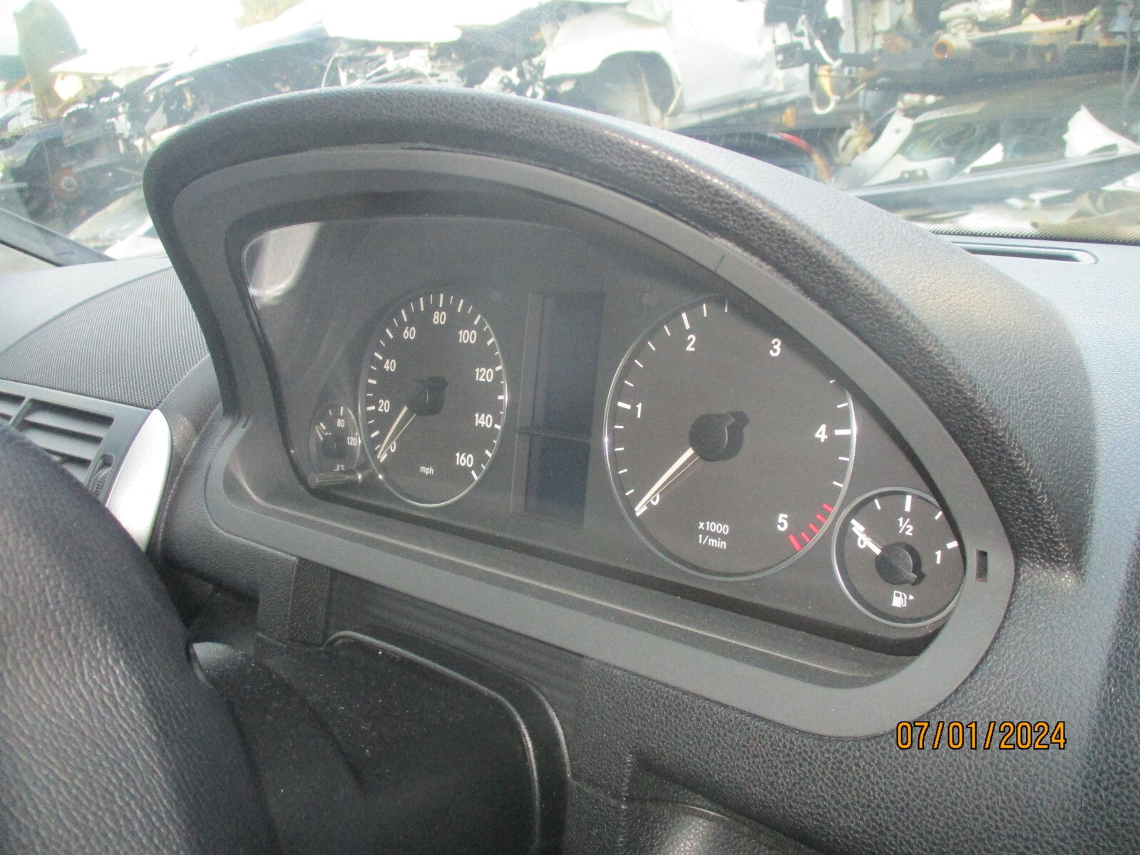 MERCEDES BENZ A CLASS W169 2007 2.0 DIESEL MANUAL SPEEDO SPEEDOMETER CLUSTER