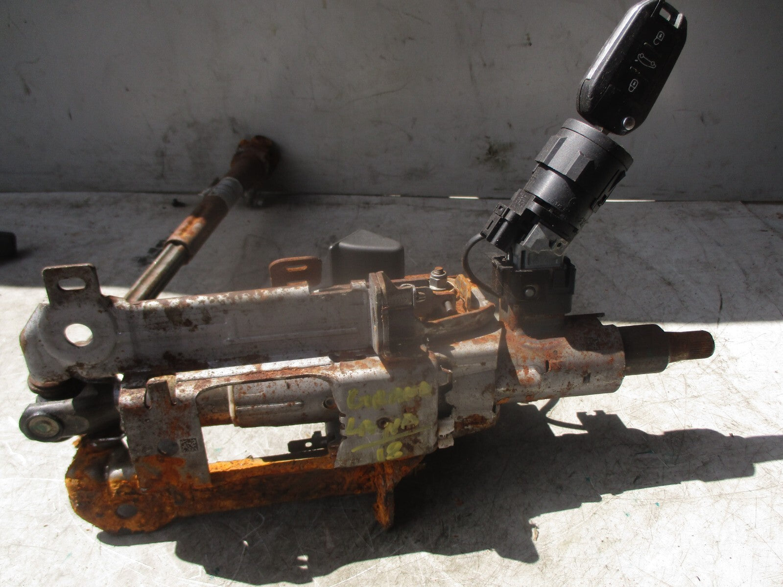 2018 VAUXHALL GRANDLAND X 1.2 PETROL POWER STEERING COLUMN KEY BARREL 9820460377