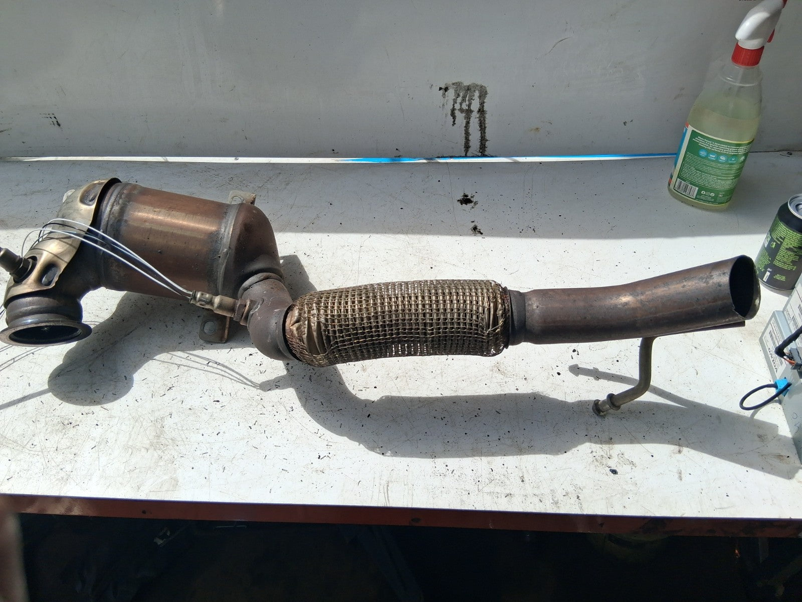 2018 AUDI A1 8X 1.4 TSI PETROL EXHAUST CATALYTIC CONVERTER 5Q0131701S