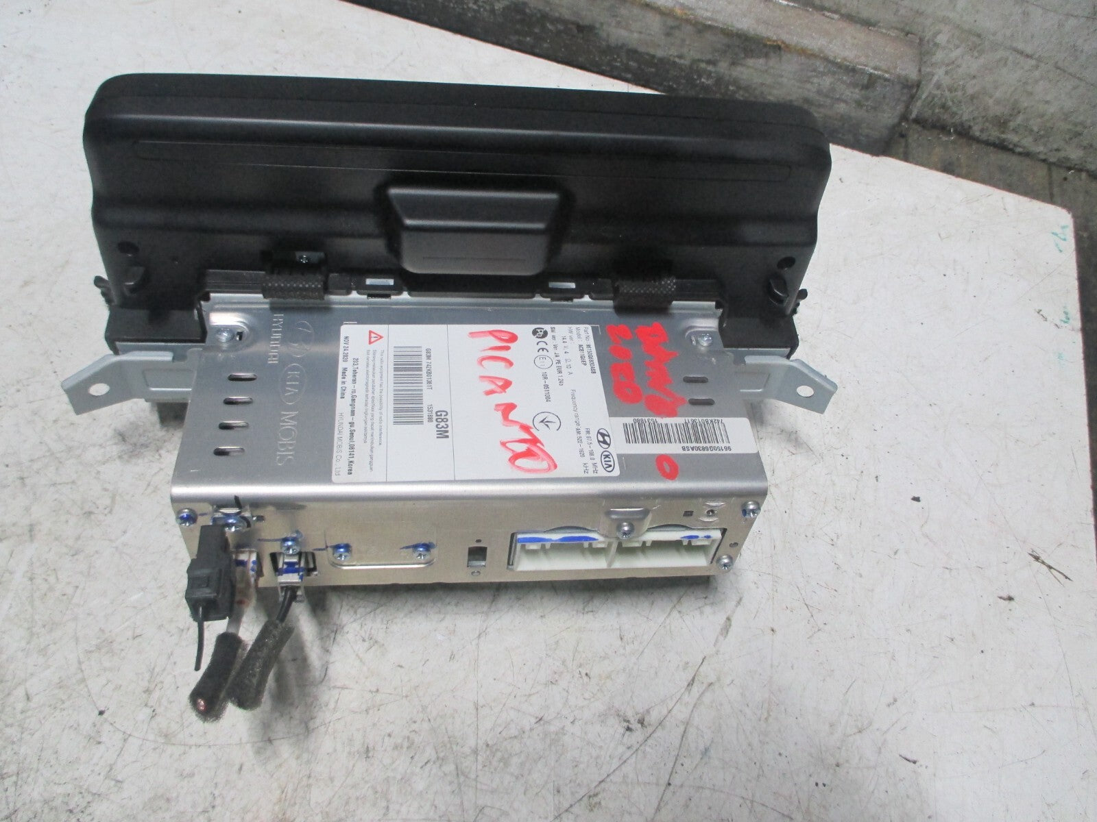 KIA PICANTO MK3 2020 RADIO STEREO BLUETOOTH 96150G6830