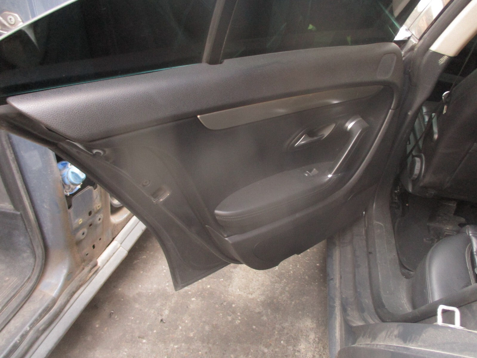 2012 VOLKSWAGEN PASSAT CC NSR PASSENGER SIDE REAR LEFT COMPLETE DOOR GREY LI7F