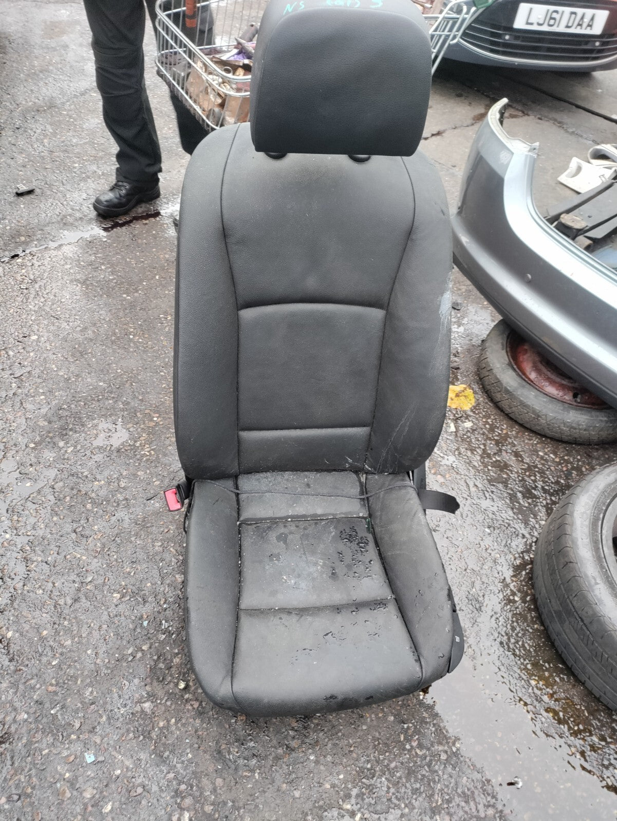 2012 BMW 5 SERIES F10 NSF PASSENGER SIDE HEATED SEAT