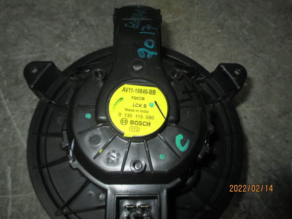 FORD ECOSPORT 2016 HEATER BLOWER MOTOR FAN AV1119846BB