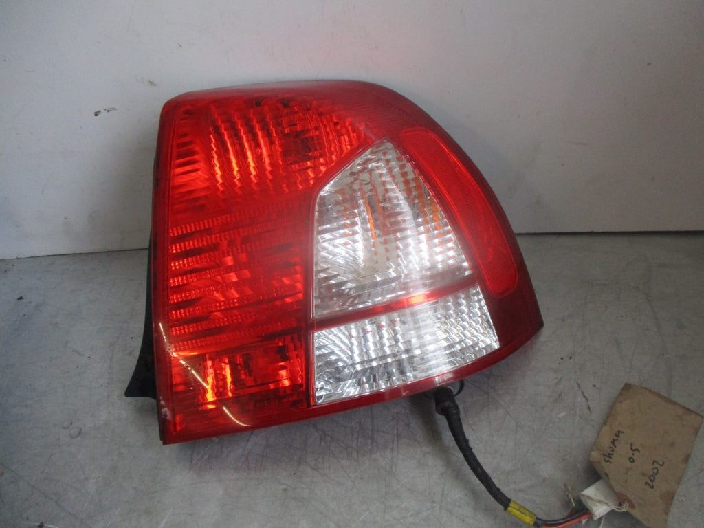 Kia Shuma 2002 used os driver side rear lamp light with bulb holders