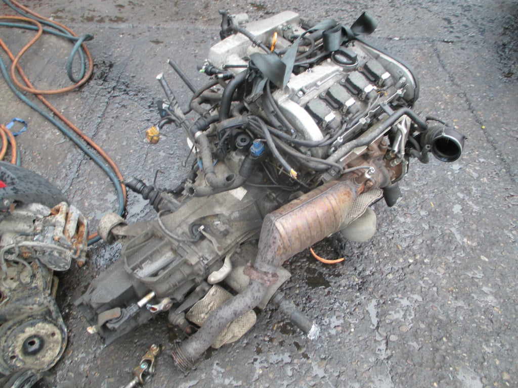 AUDI A6 1.8 2004 COMPLETE ENGINE & GEARBOX INJECTORS
