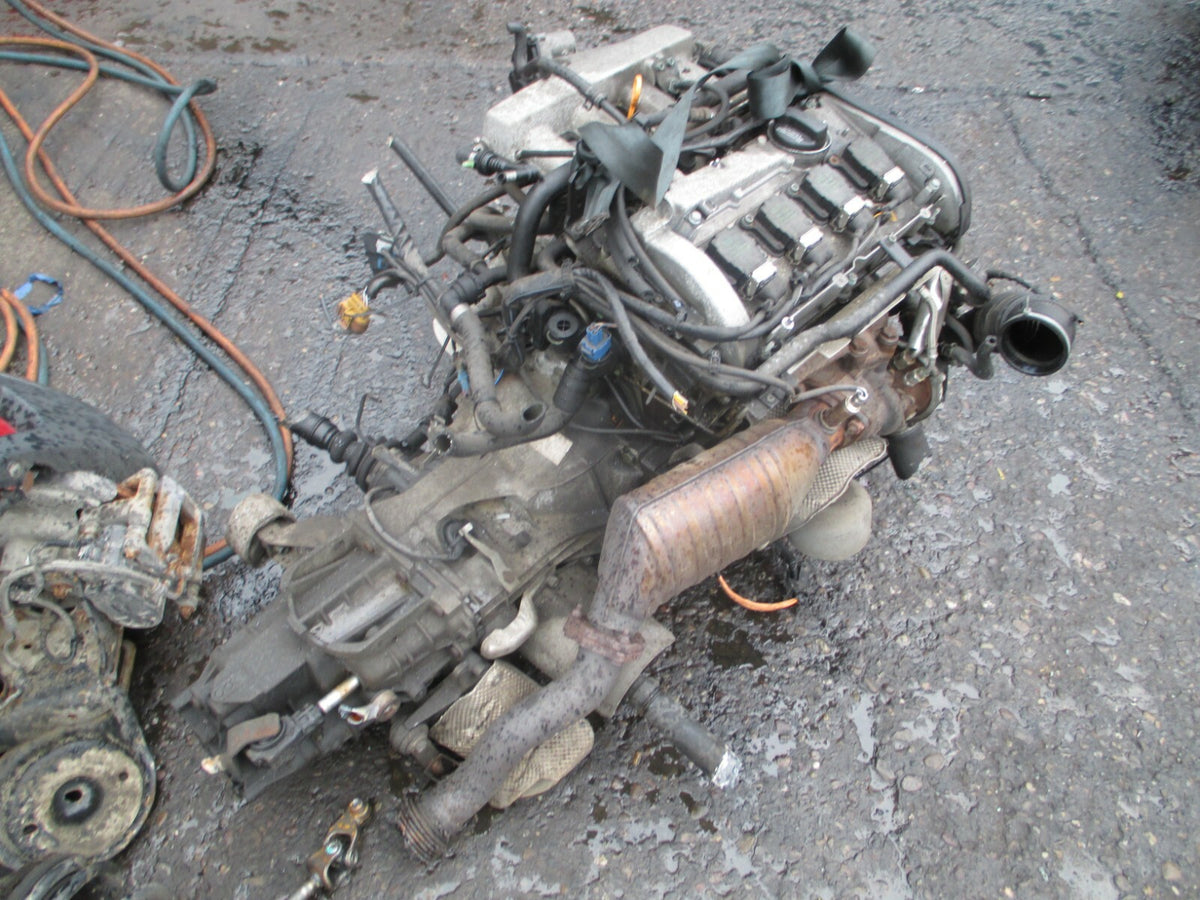AUDI A6 1.8 2004 COMPLETE ENGINE & GEARBOX INJECTORS