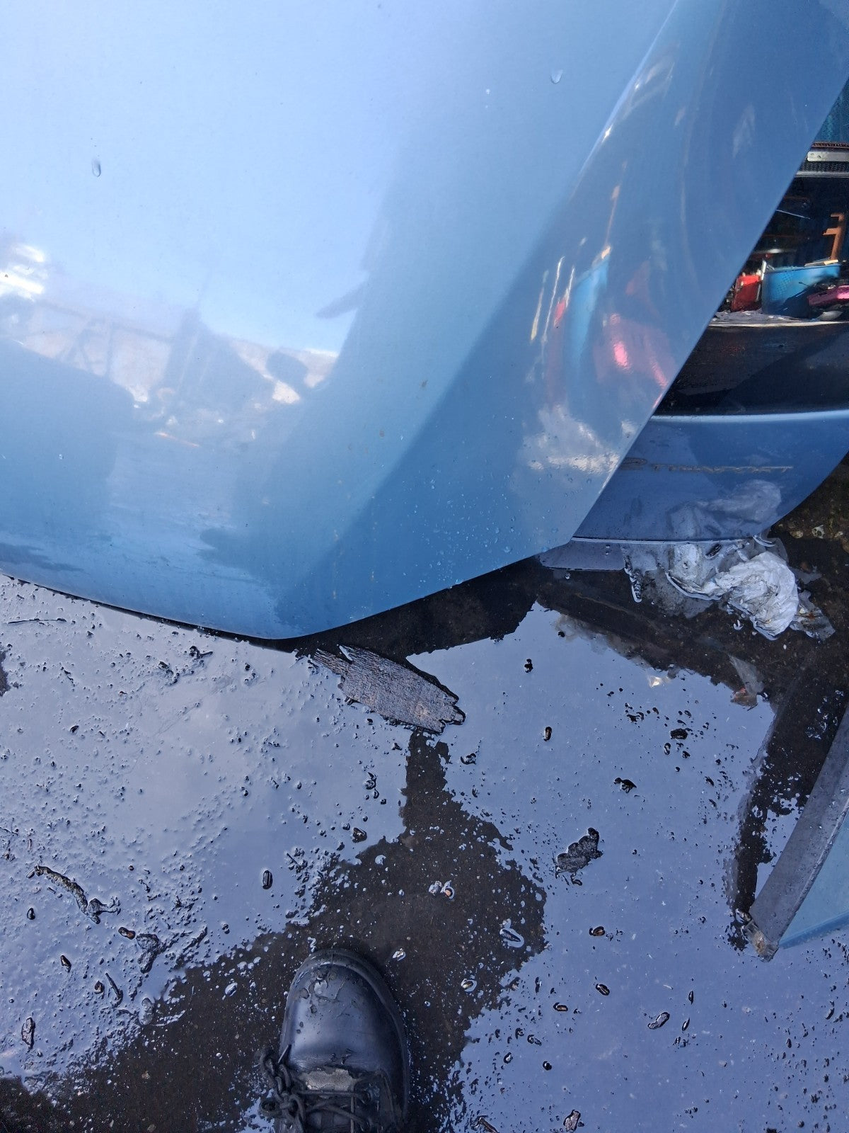 2006 VAUXHALL CORSA C FRONT BONNET HOOD PANEL BLUE