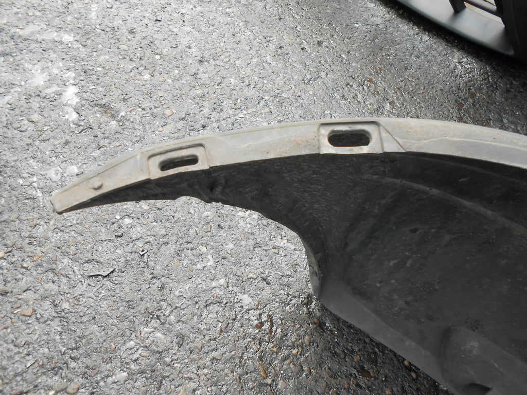 FIAT PUNTO 188 MK2 2002 COMPLETE REAR BUMPER BLACK PLASTIC