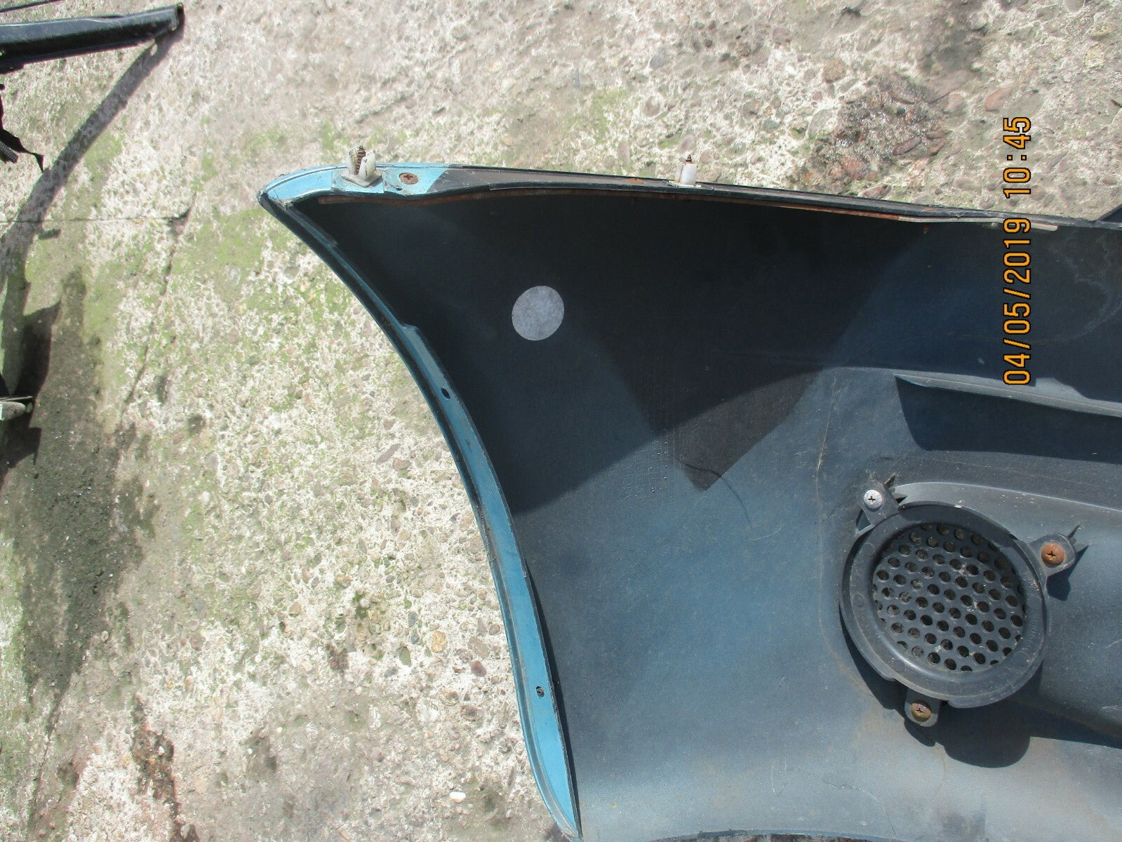 DAWOO MATIZ 2003 COMPLETE FRONT BUMPER BLUE