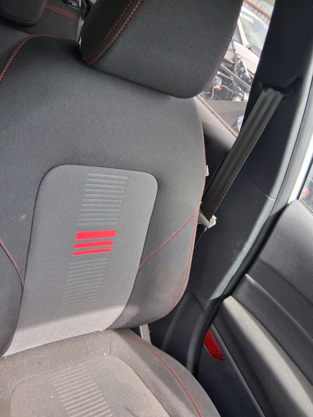 2023 FORD FIESTA MK8 NSF PASSENGER SIDE FRONT LEFT COMPLETE FABRIC SEAT