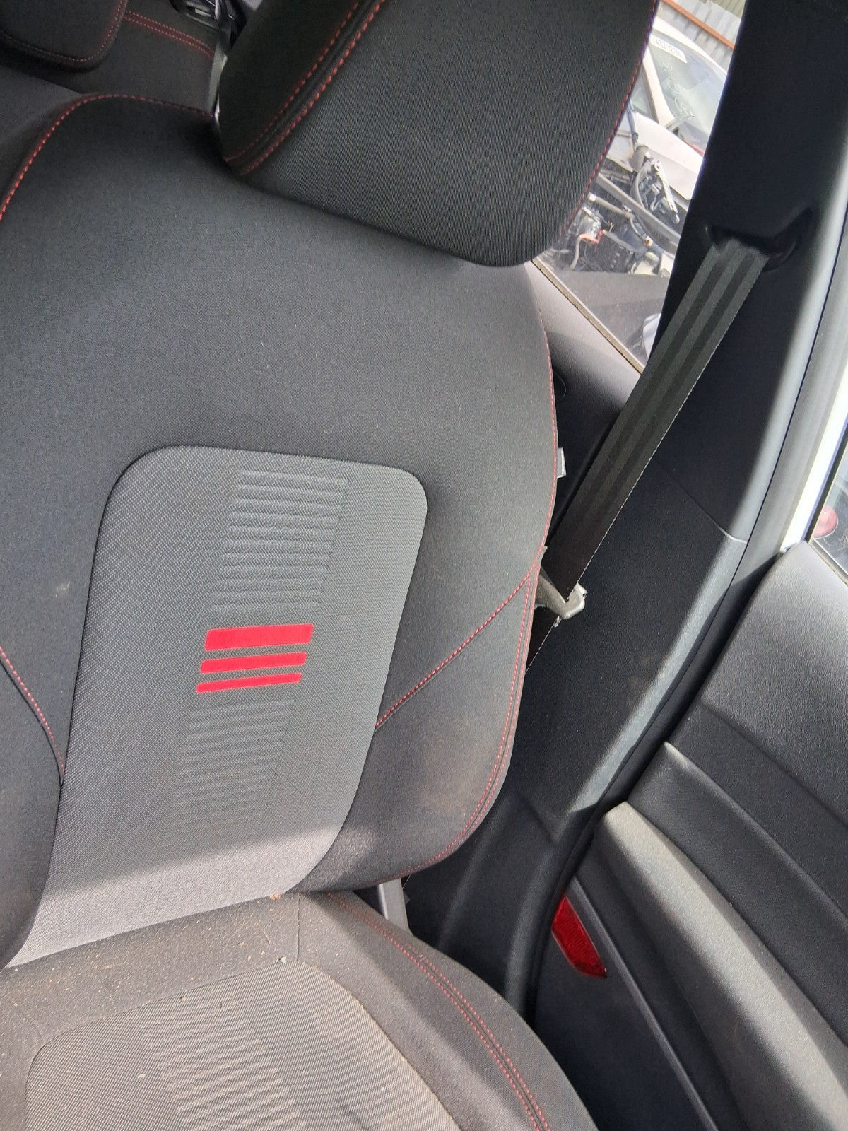 2023 FORD FIESTA MK8 NSF PASSENGER SIDE FRONT LEFT COMPLETE FABRIC SEAT
