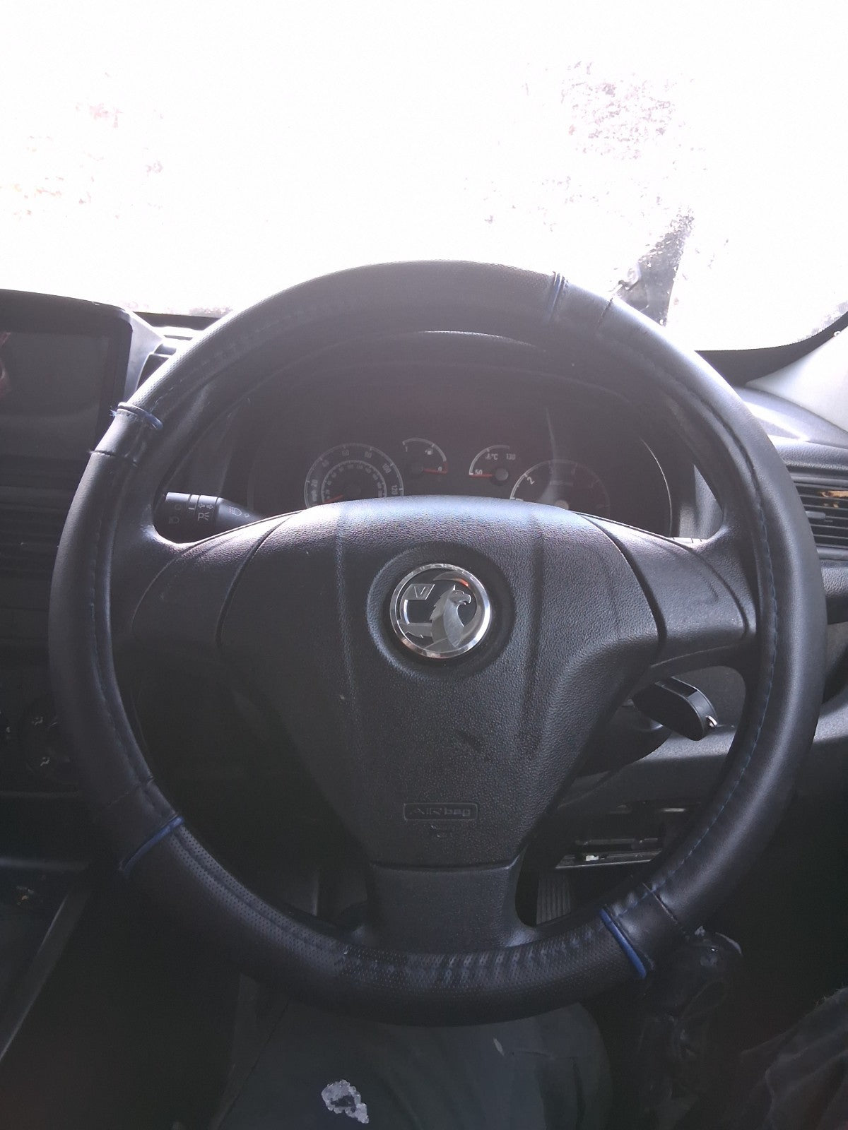 2015 VAUXHALL COMBO D STEERING WHEEL WITHOUT AIRBAG BLACK