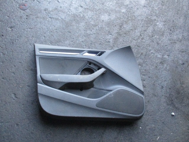AUDI A3 8V 2013 NSF PASSENGER SIDE FRONT DOORCARD PANEL