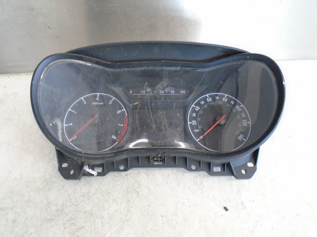 VAUXHALL CORSA E MK4 2018 SPEED INSTRUMENT CLUSTER CLOCKS 39140085