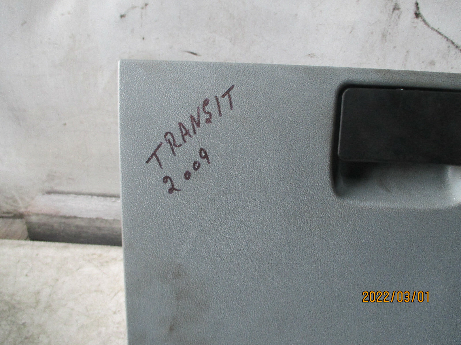 FORD TRANSIT MK7 2009 FRONT INTERIOR STORAGE COMPARTMENT GLOVEBOX