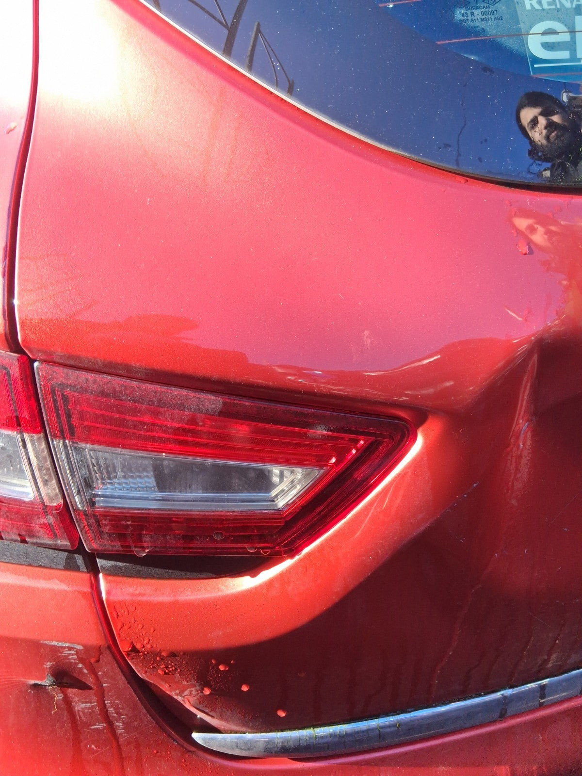 2013 RENAULT CLIO X98 MK4 NSR PASSENGER SIDE REAR LEFT INNER TAIL LIGHT