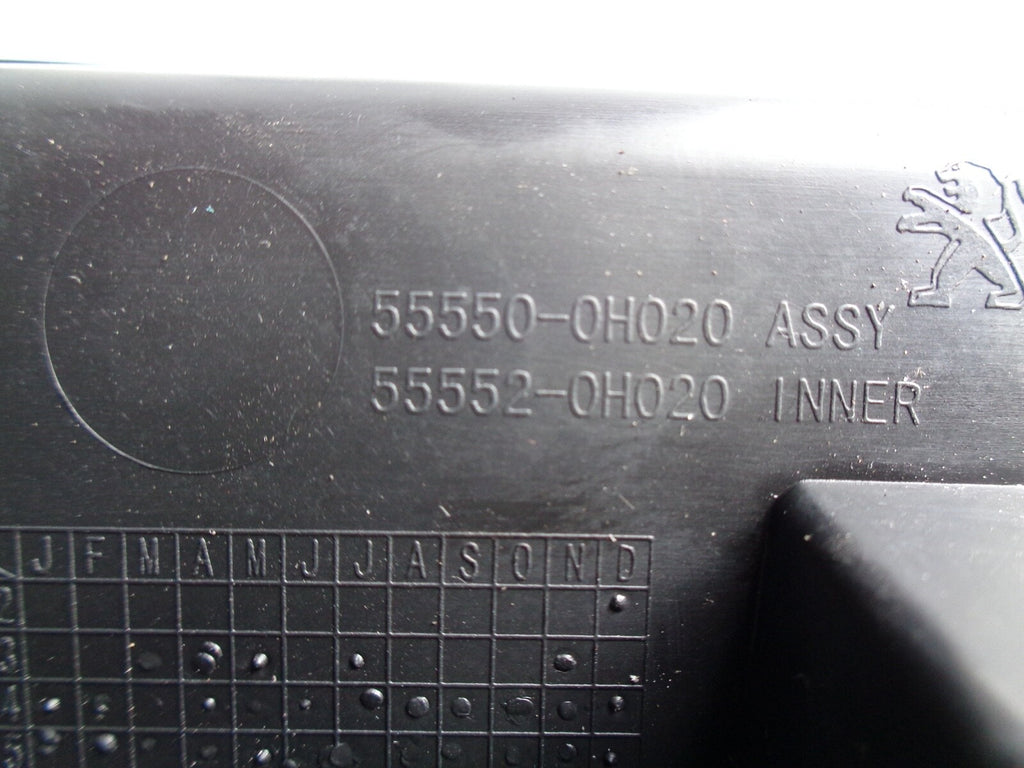 PEUGEOT 108 CITROEN C1 MK2 2015 GLOVE BOX 55550 0H020