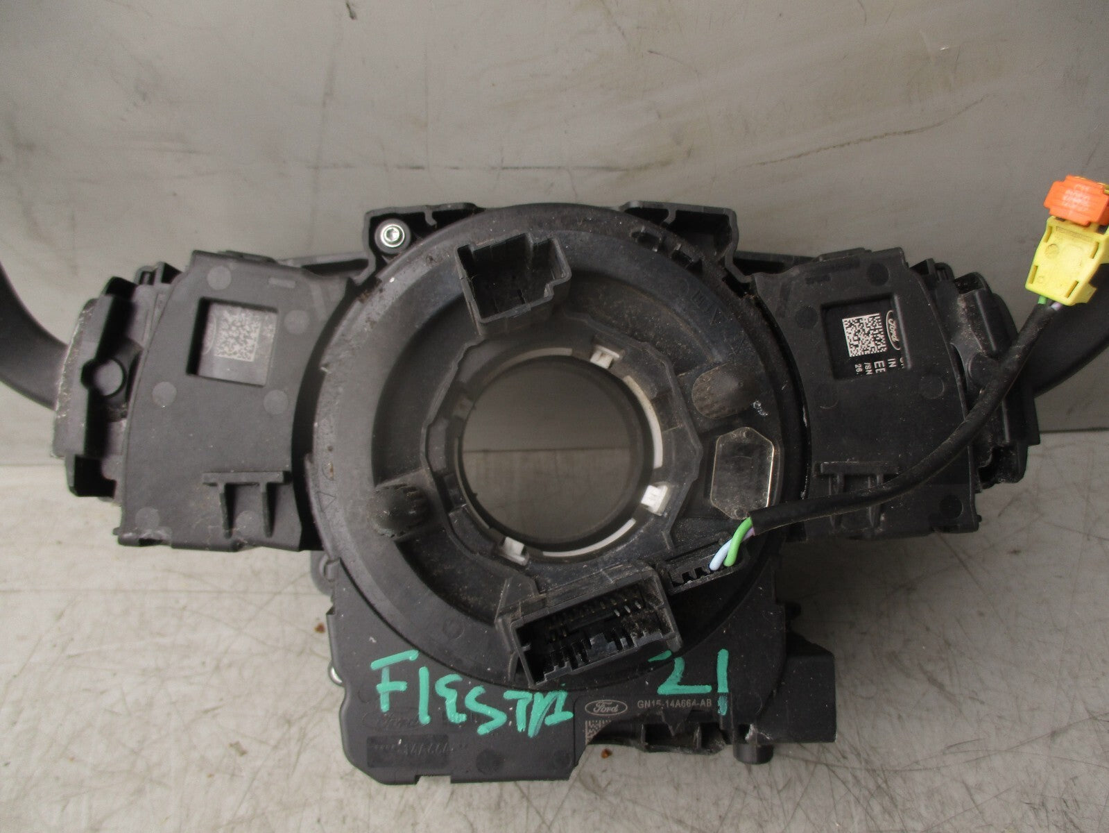 2021 FORD FIESTA MK8 INDICATOR & WIPER SWITCH STALK SQUIB RING H1BT14B522