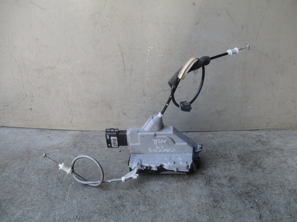 2021 CITROEN C4 CACTUS NSR PASSENGER SIDE REAR DOOR LOCK MECHANISM