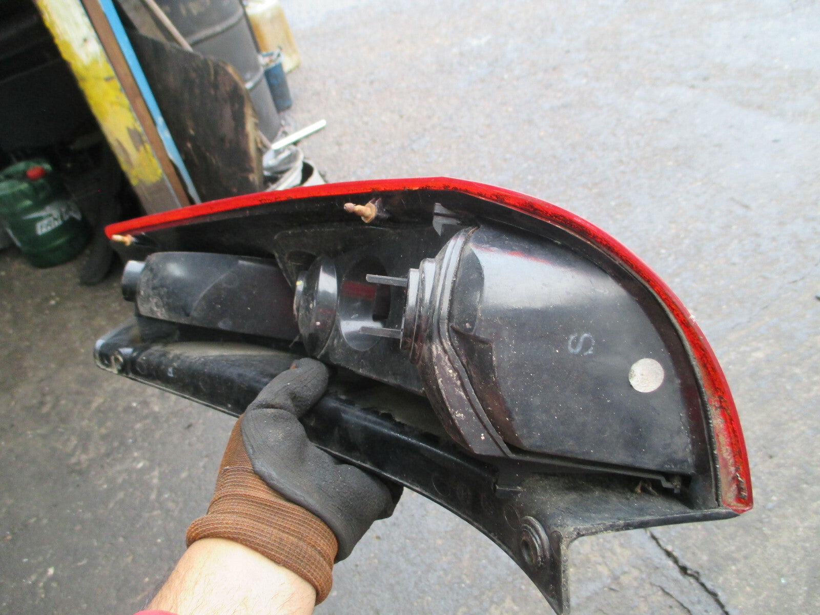 FORD FIESTA MK6 NSR PASSENGER SIDE REAR TAIL LIGHT