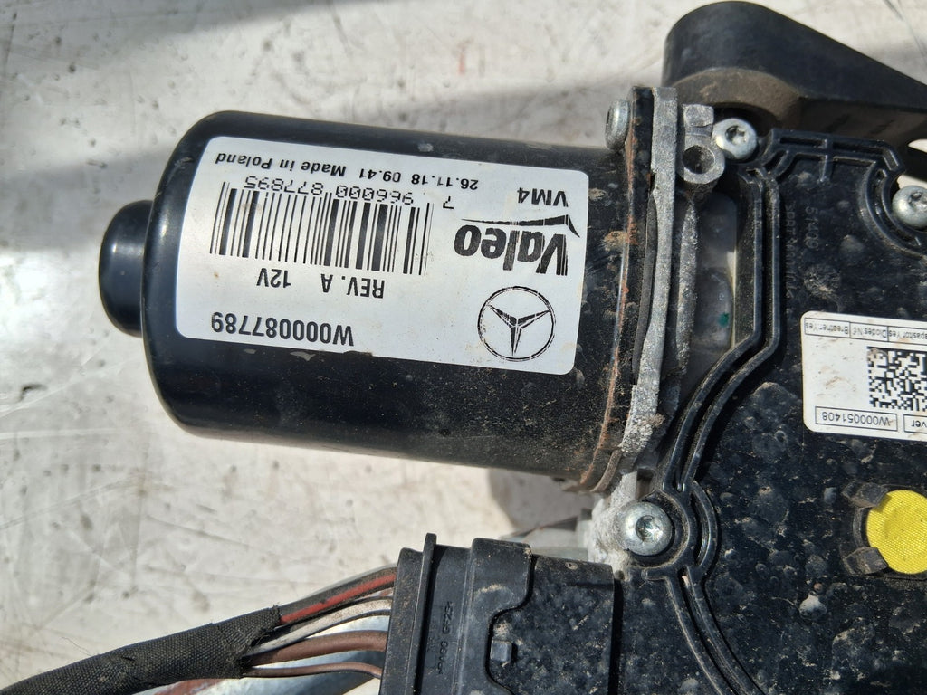 2021 MERCEDES SPRINTER W907 FRONT WINDSCREEN WIPER MOTOR LINKAGE A9108200500