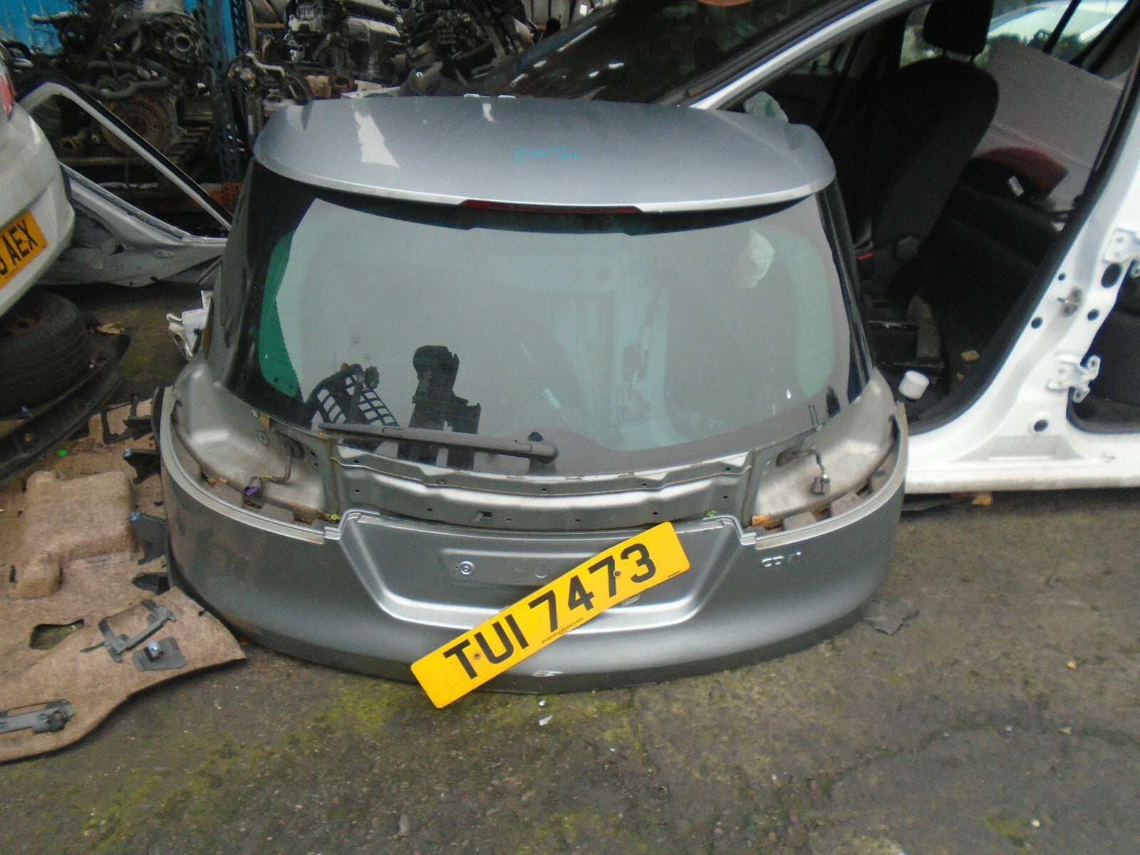 VAUXHALL INSIGNIA MK1 2012 REAR BOOTLID TAILGATE SILVER