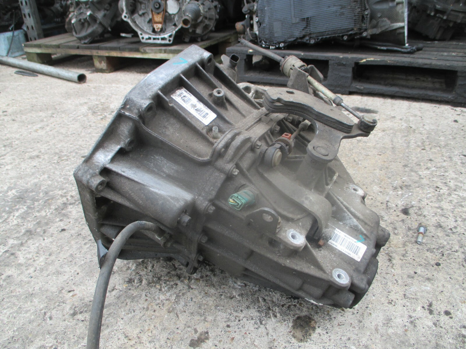 RENAULT MEGANE SCENIC MANUAL GEARBOX TRANSMISSION TL4 610186 DA TL4K9K    GB7