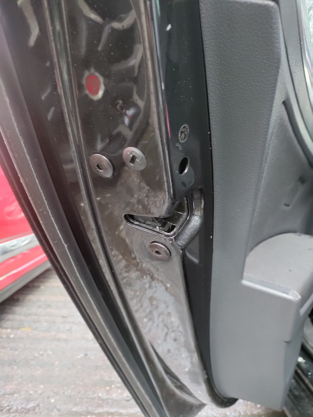 2017 VW VOLKSWAGEN GOLF MK7 NSR PASSENGER SIDE REAR DOOR LOCK MECHANISM
