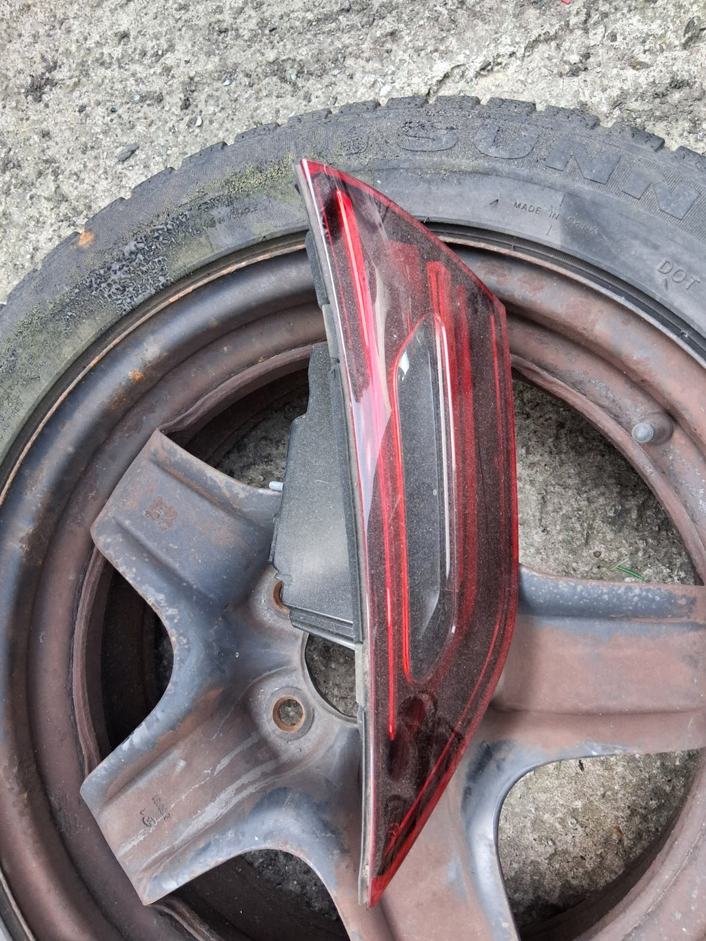 2023 MERCEDES CLA C118 OSR DRIVER SIDE REAR RIGHT INNER TAIL LIGHT A1189064401