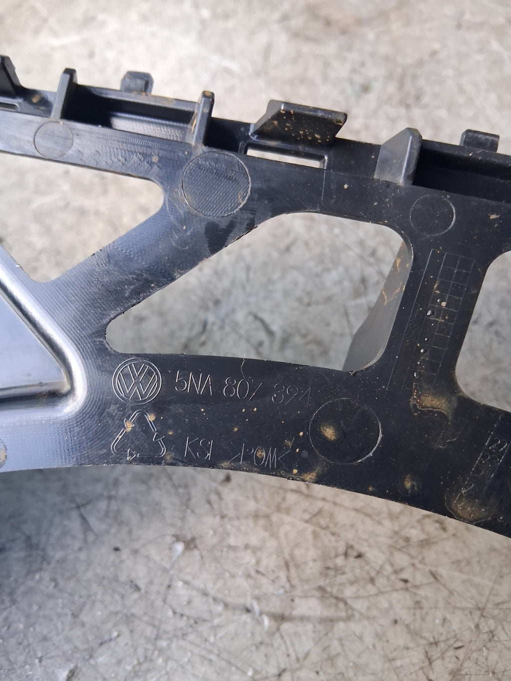 2023 VOLKSWAGEN TIGUAN REAR BUMPER MOUNT BRACKET 5NA807394