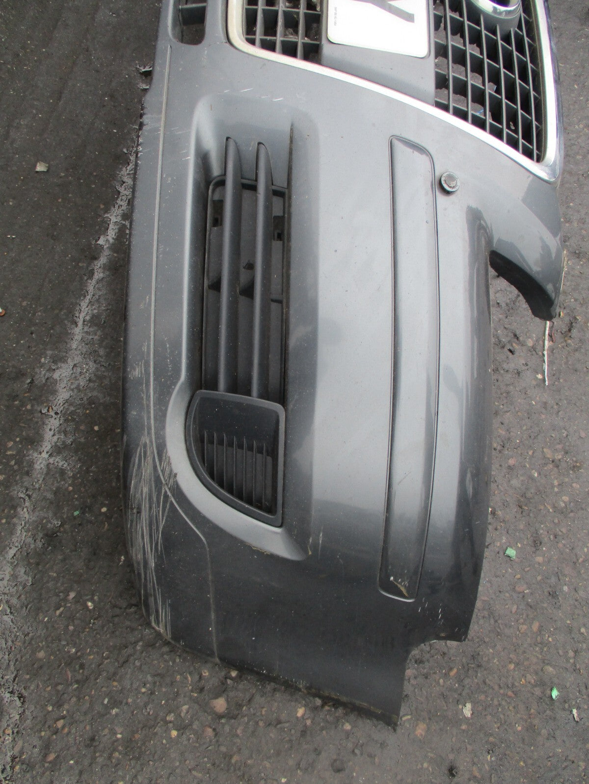 AUDI A3 8P 2006 PREFACELIFT FRONT COMPLETE BUMPER GRILLS GREY