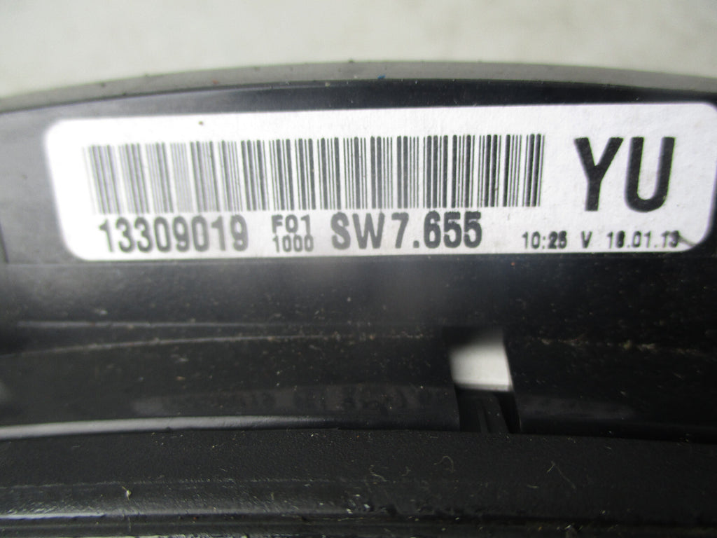 VAUXHALL ZAFIRA B 2013 1.7 CDTI SPEEDO INSTRUMENT CLUSTER 13309019