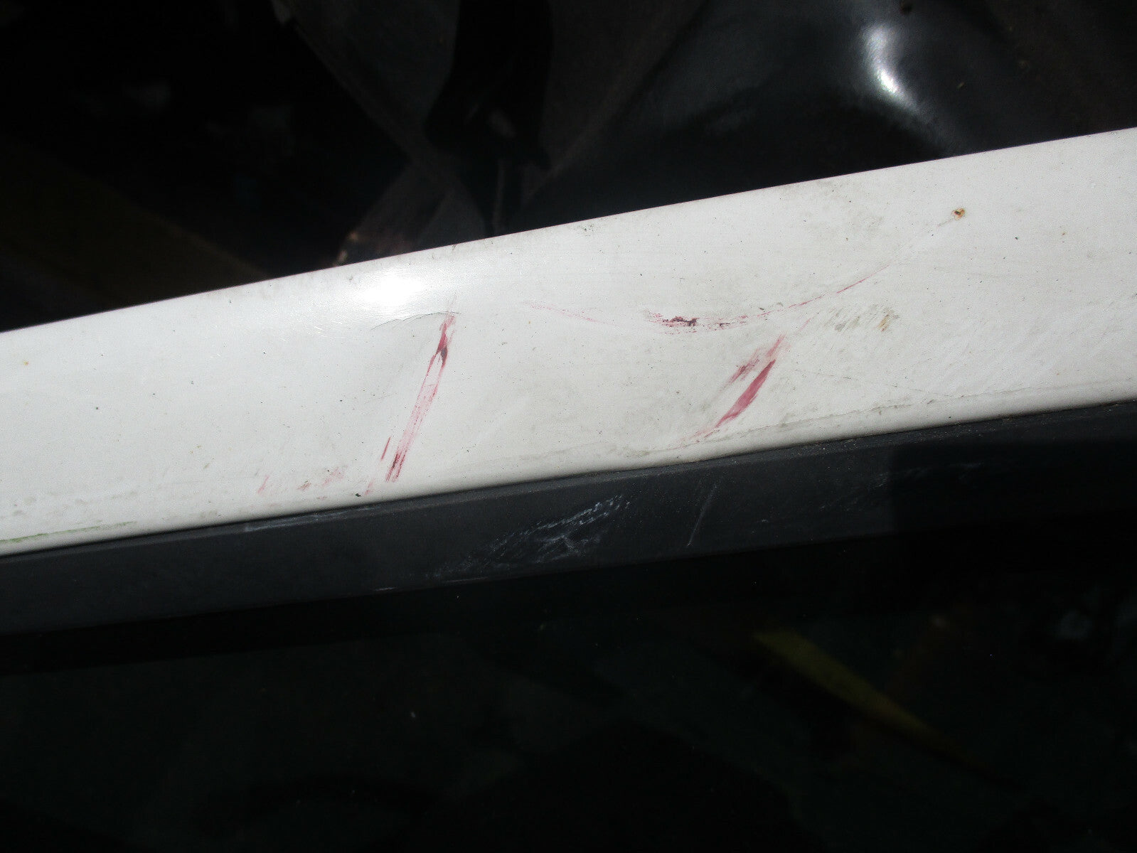 FORD TRANSIT CONNECT MK1 NSF PASSENGER SIDE FRONT DOOR WHITE