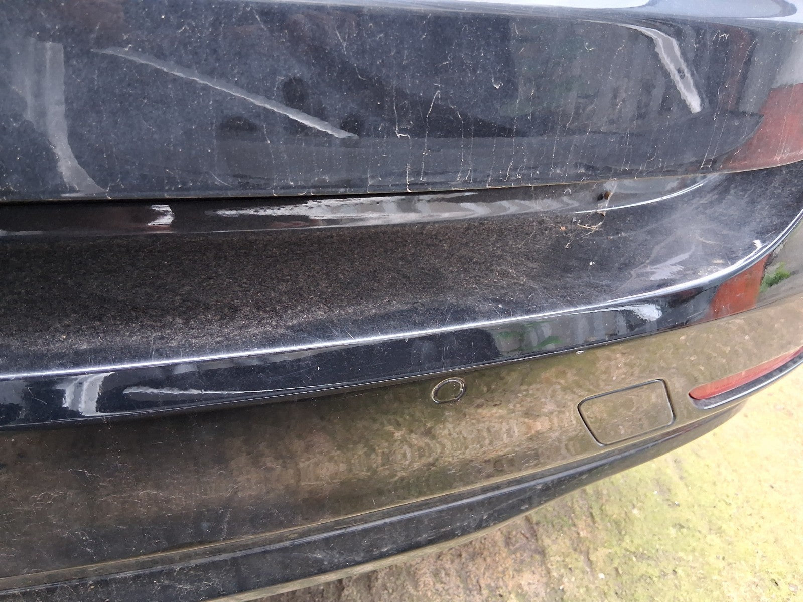 2015 BMW 3 SERIES F30 ESTATE COMPLETE REAR BUMPER WITHOUT TOW BAR JET BLACK 668