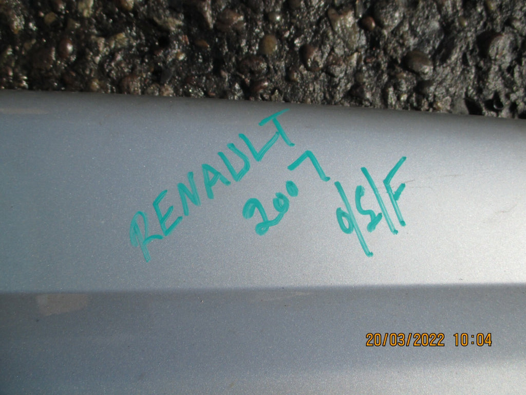 RENAULT MEGANE 2007 MK2 OSF FRONT DRIVER SIDE WING PANEL GREY