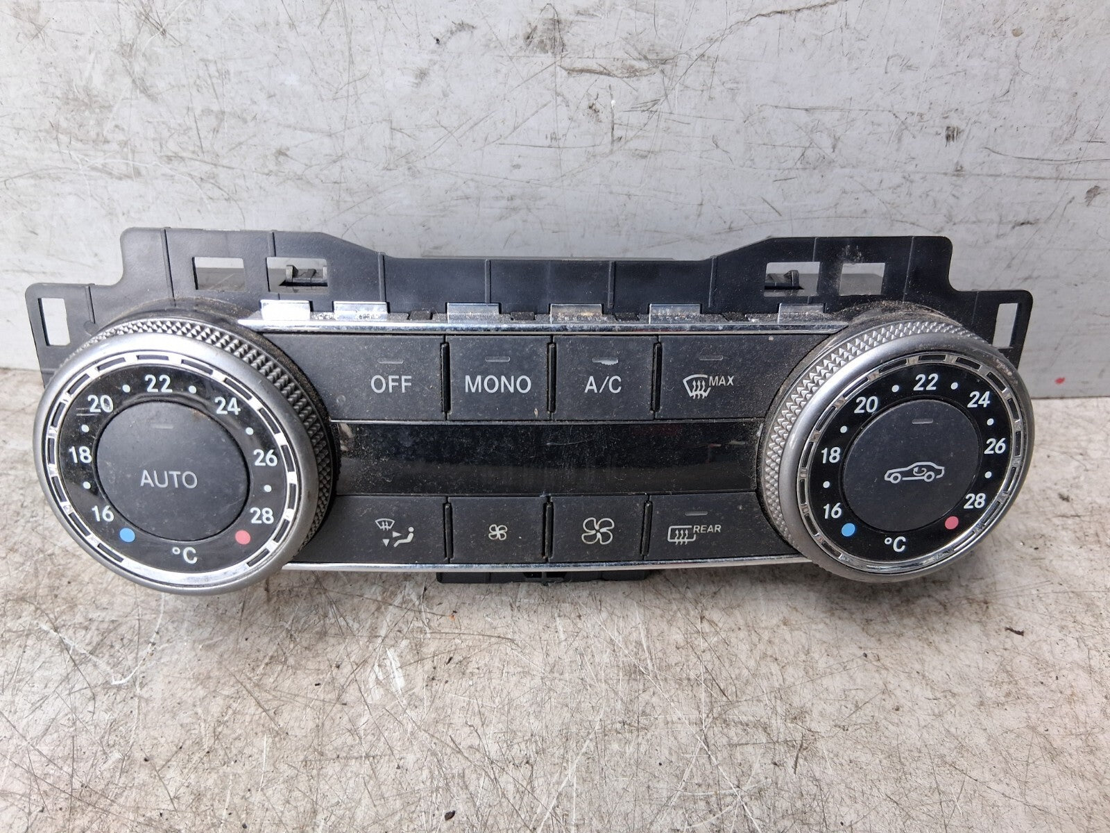 2008 MERCEDES C CLASS ESTATE AC HEATER CLIMATE CONTROL SWITCH PANEL A2C53290179