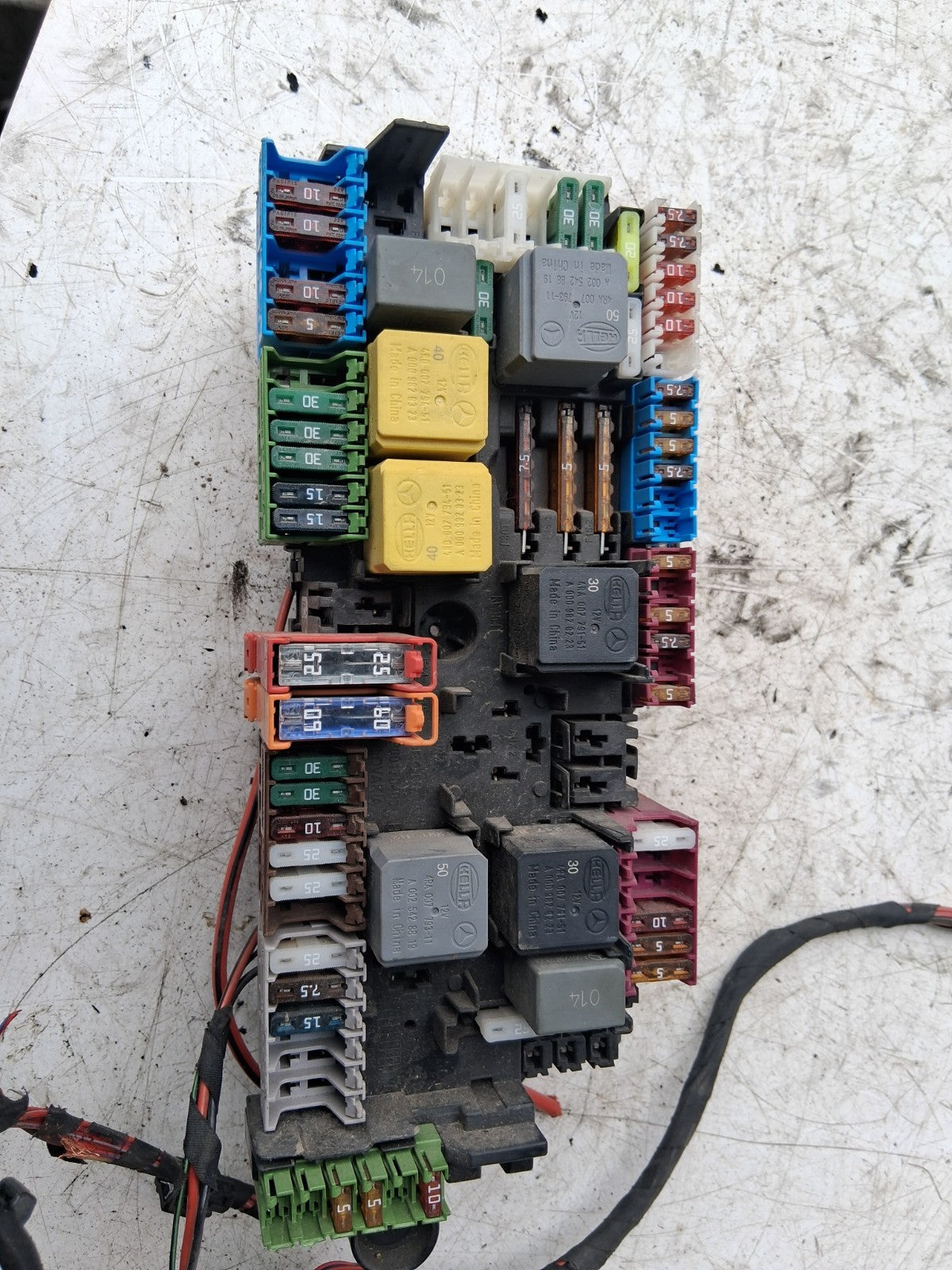2021 MERCEDES BENZ SPRINTER W907 FUSE BOX RELAY A9075450100