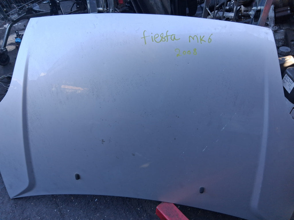 2008 FORD FIESTA MK6 FRONT BONNET HOOD PANEL SILVER