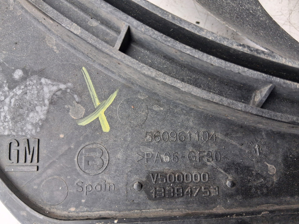 VAUXHALL CORSA C 2005 RADIATOR FAN ONLY 560961104