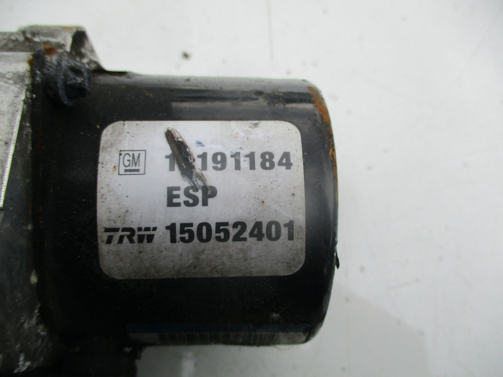 VAUXHALL VECTRA C 2008 1.9 CDTI ABS PUMP 54084733B