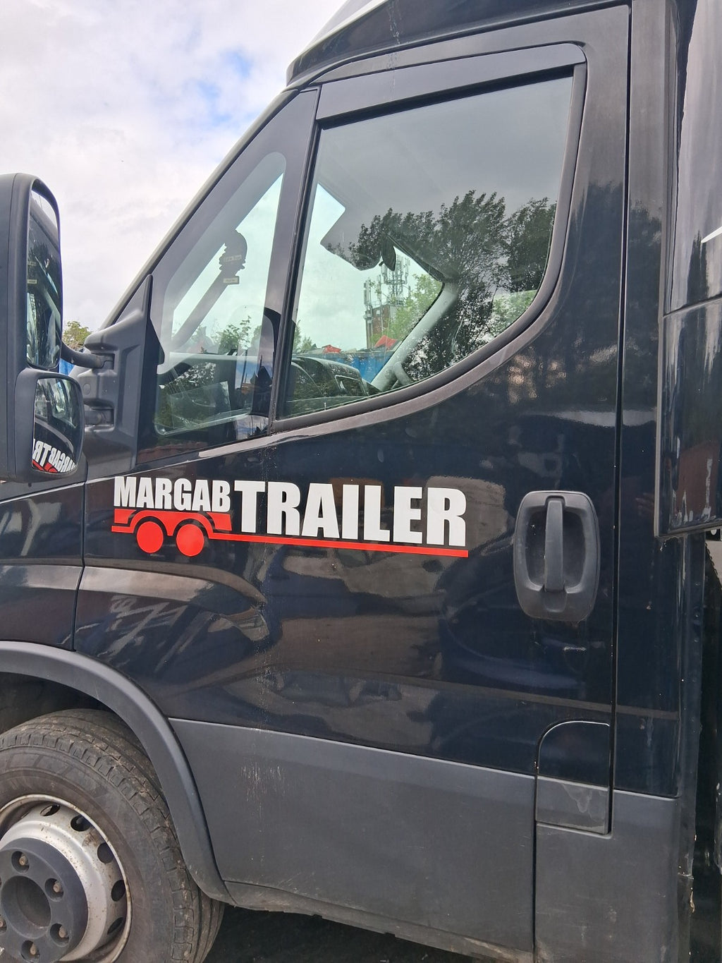 2023 IVECO DAILY MK6 FACELIFT 70C21b 3.0 D NSF PASSENGER BARE DOOR NERO BLACK
