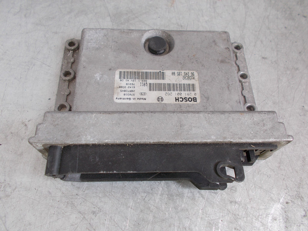 1999 PEUGEOT 1.9 TD DIESEL ENGINE ECU 9624519580 0281001262
