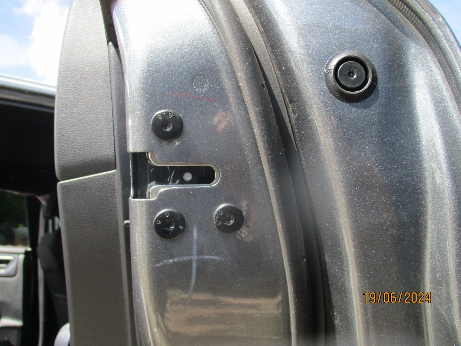 NISSAN QASHQAI J12 2023 OSR DRIVER SIDE REAR DOOR LOCK MECHANISM MECH
